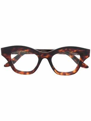 Tessa petit square-frame glasses-AA