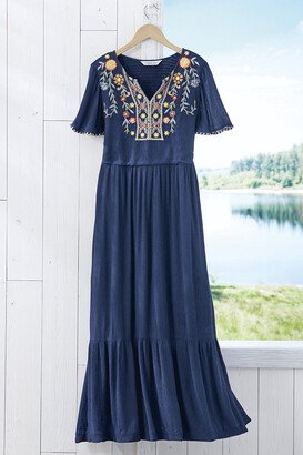 Women's Sandpoint Festival Dress - Midnight Navy Multi - Small