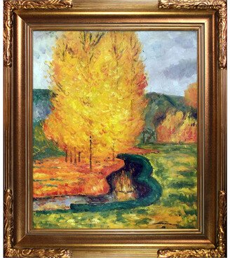 Museum Masters By The Stream, Autumn, 1885 By Paul Gauguin Hand Painted Oil Reproduction