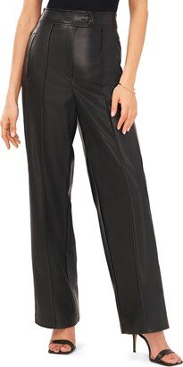 Faux Leather Pants-AS