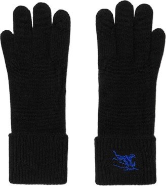 EKD-embroidered knitted gloves