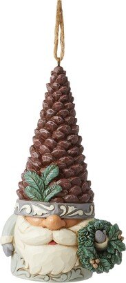 Jim Shore Woodland Gnome Pinecone Ornament