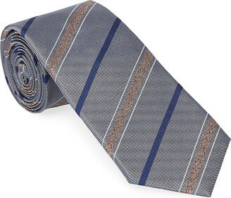 Silk Textured Stripe Tie