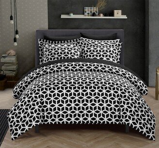 Elizabeth 3 Pc King Duvet Cover Set