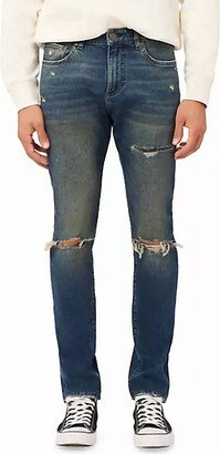 DL1961 - Men's Theo Relaxed Tapered Jeans In Thunder Distressed