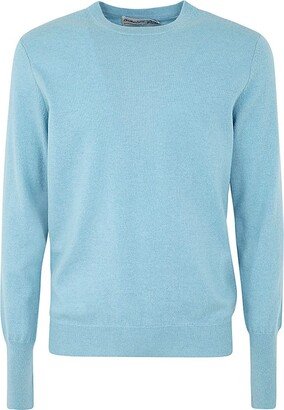 Cashmere Round Neck Pullover-AC