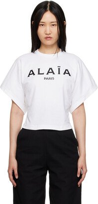 White Printed T-Shirt-AB