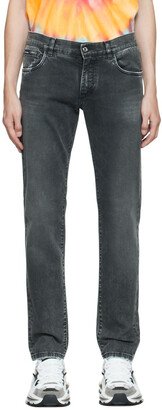 Gray Slim Fit Jeans