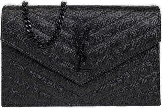 Cassandre Logo Plaque Wallet