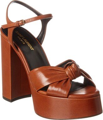 Bianca 85 Leather Platform Sandal