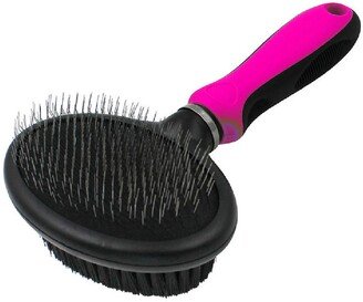 Flex Series 2-in-1 Dual-Sided Slicker and Bristle Grooming Pet Brush