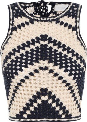 Chintz Hand Crochet Tank