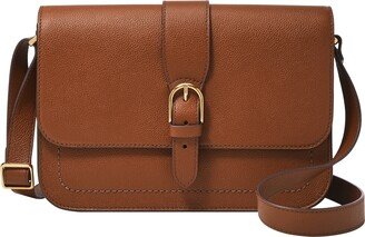 Large Zoey Leather Crossbody Bag