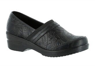 Origin Embossed Comfort Slip-On Clog - Multiple Widths Available