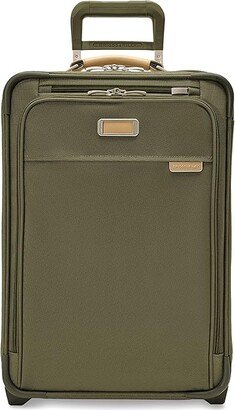 Baseline Essential 2-Wheel Carry-On (Olive) Carry on Luggage