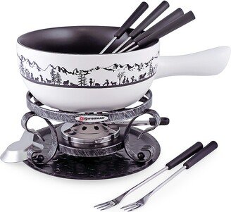 Heidi 9 Piece Cheese Fondue Set