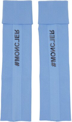 Blue Legwarmer Socks