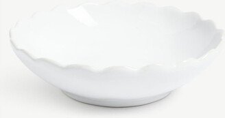 White Portobello Scalloped Bowls set of two