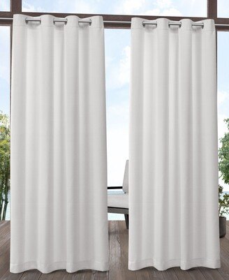 Aztec Indoor/Outdoor Grommet Top Curtain Panel Pair, 54 x 120