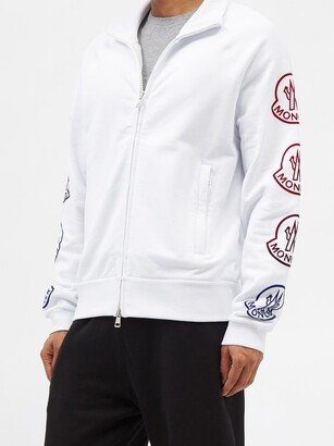 Logo-print Cotton-jersey Track Jacket