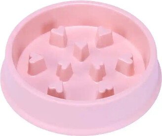 MiAMORE Hearts Slow Feeder Bowl for Dogs / Cats