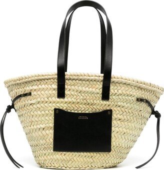 Cadix straw tote bag