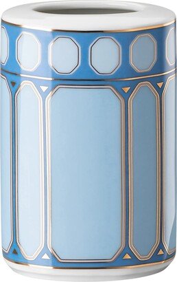 Signum vase, Porcelain, Small, Blue