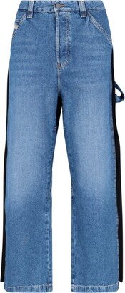 D-Livery Mid-Rise Straight Leg Jeans