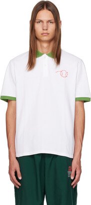 Palmes SSENSE Exclusive White PFTC Polo