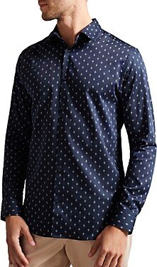 Ardea Pen Dot Geo Print Regular Fit Shirt