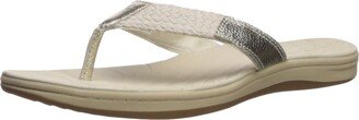 Seabrook Braid Flip Flop Women Platiunum