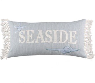 Zuma Beach Seaside Tassel Decorative Pillow, 12