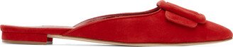 Red Maysale Flat Slippers