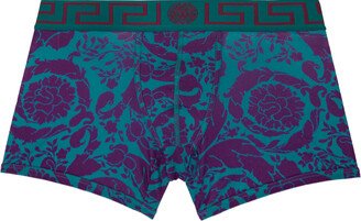 Blue Barocco Boxers