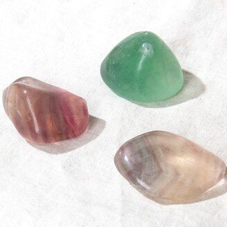 Rainbow Fluorite Stone Set