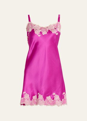 Lolita Scalloped Silk Chemise