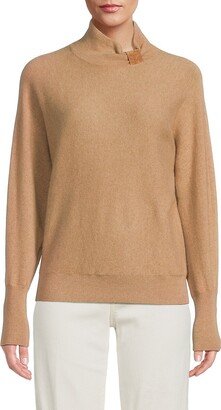 Cashmere Mockneck Dolman Sweater