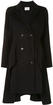 High-Low Hem Coat