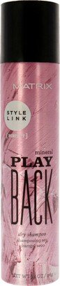 Style Link Mineral Play Back Dry Shampoo by for Unisex - 3.4 oz Dry Shampoo