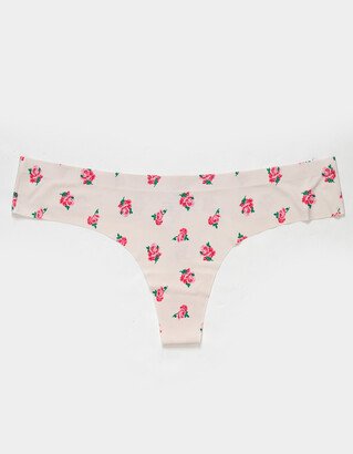 LOVE LIBBY Floral Lasercut Thong-AC