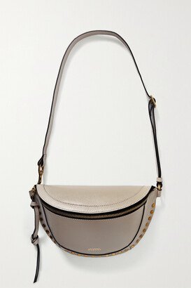 Skano Studded Leather Belt Bag - Neutrals