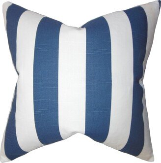 Acantha Stripes Euro Sham Blue