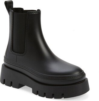 Rain-Storm Platform Chelsea Boot