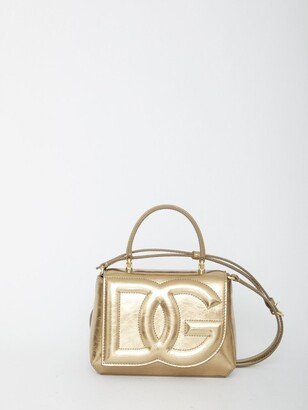 Logo Embossed Mini Crossbody Bag