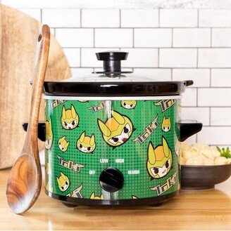 Uncanny Brands Marvel's Loki 2 Quart Slow Cooker