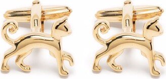 Cat-Shaped Cufflinks