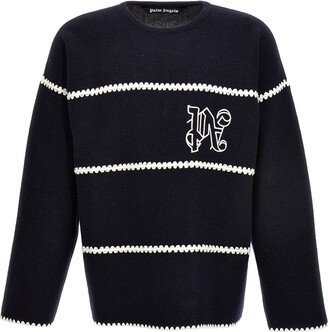 Pa Monogram Striped Sweater