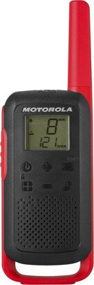 Motofrs Motorola Solutions T210 20 mi. Two-Way Radio Black/Red 2-Pack