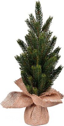 15 Balsam Fir Sapling Artificial Christmas Tree, Unlit, 2 Pack In a 2.75Lx2.75Wx2.5H base.