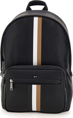 'ray Backpack' Leather Backpack